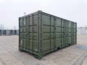 Contenedor de 20 pies con acceso lateral completo