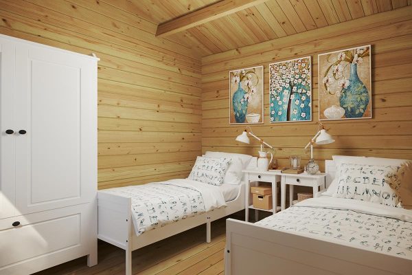Garden log cabin "Granada" - inside view | G0386
